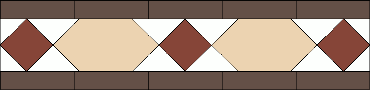 Tessellated Tiles Border Albion1