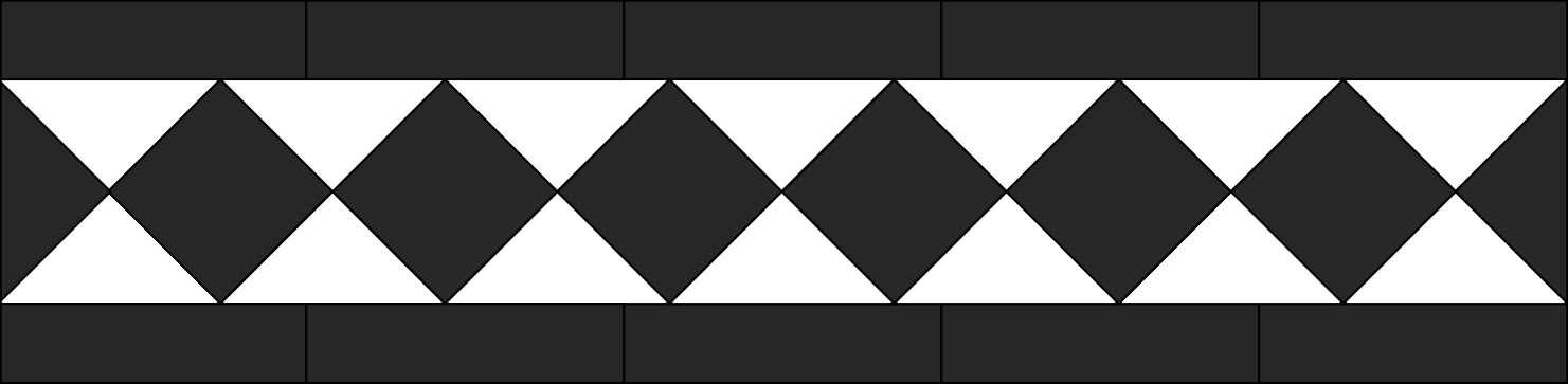 Tessellated Tiles Border Canterbury1