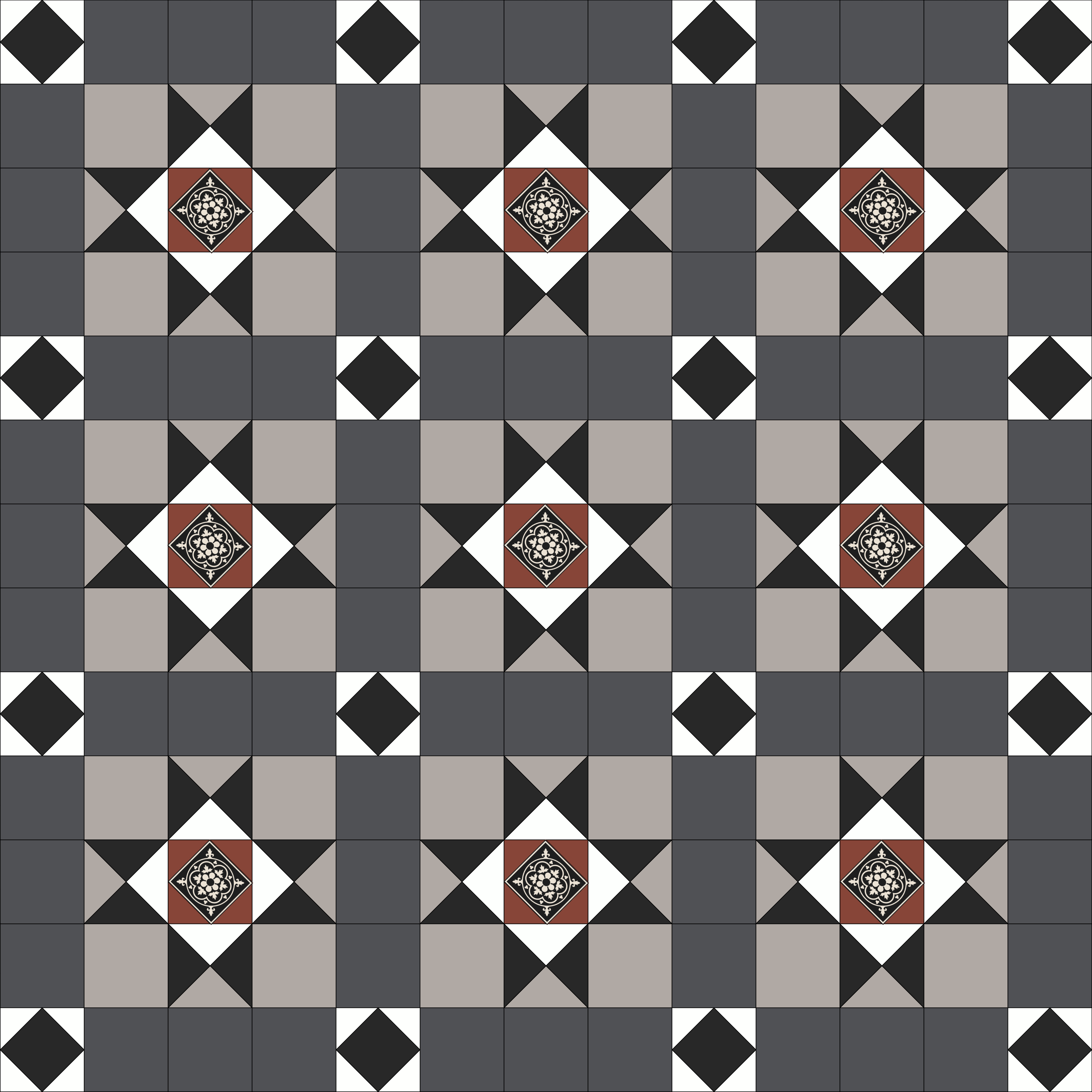 Tessellated Tiles Pattern Leicester3
